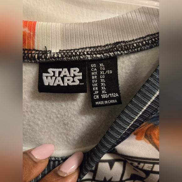 Star Wars Sweatshirt Men's  Pullover Empire Strikes Back 80s Size XL - Picture 3 of 12